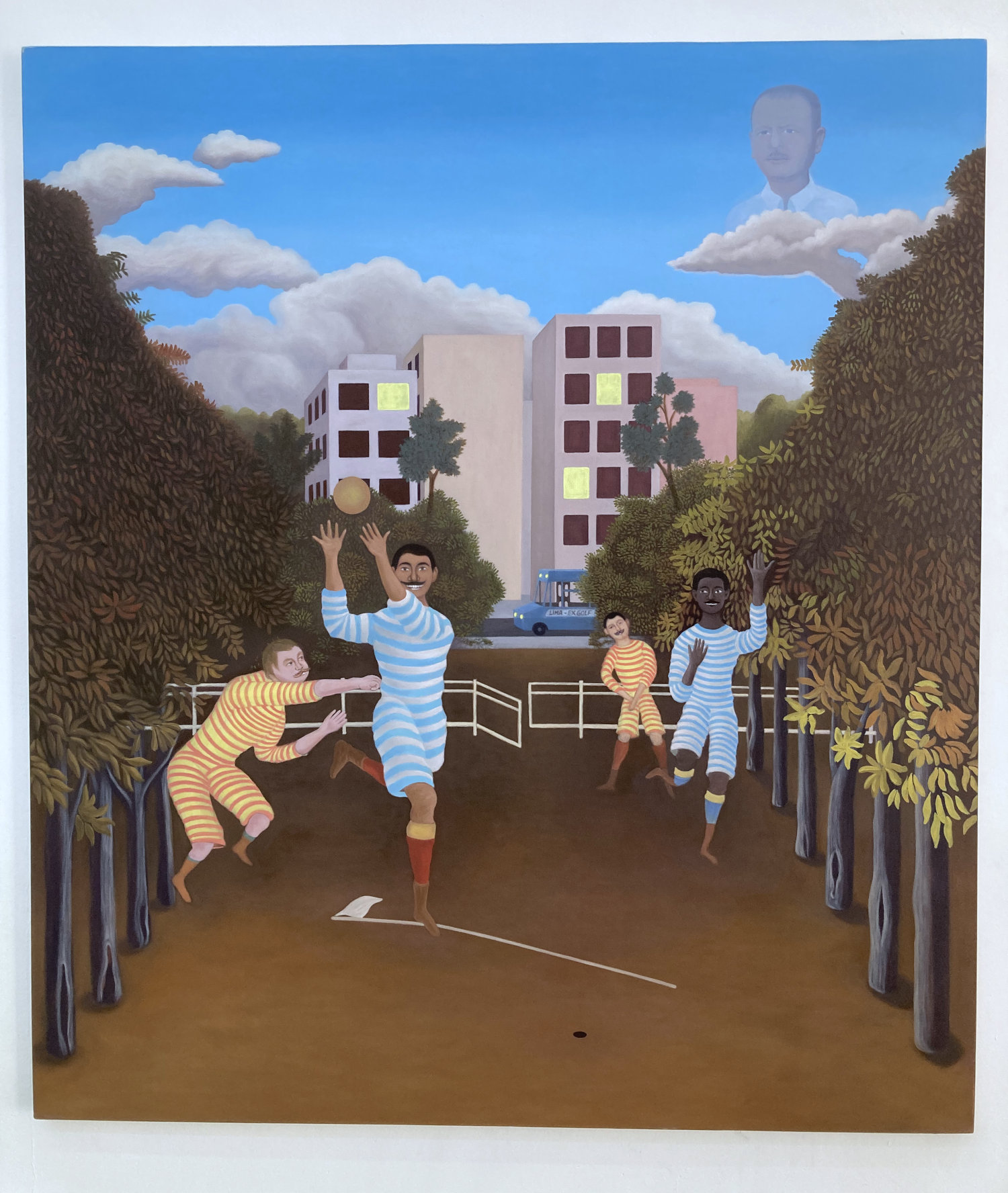 Exposición de pinturas en homenaje a Henry Rousseau y Alfredo Bryce